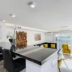 Luxury Modern Beachfront 3 Bed Gated Community Townhouse With Pool, Sun Terrace, Sea Views Close To Amenities Manilva